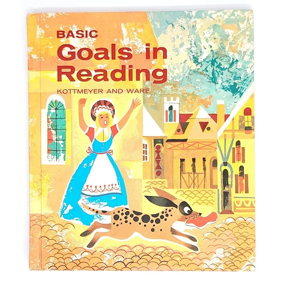 VTG 1962 Basic Goals In Reading Kottmeyer Ware School Reader MCM Education